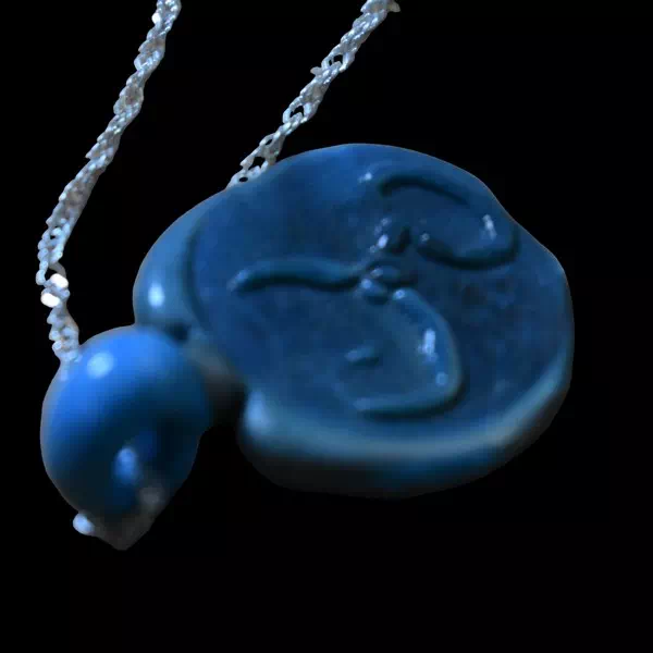 pendentif lovecraft sign jaune