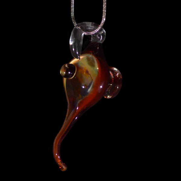 pendentif lampe magique lave