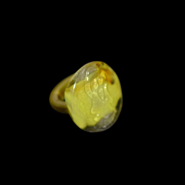 bague aus Murano-Glas scream vert