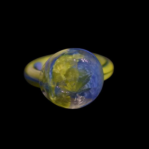 bague aus Murano-Glas chanvre indie