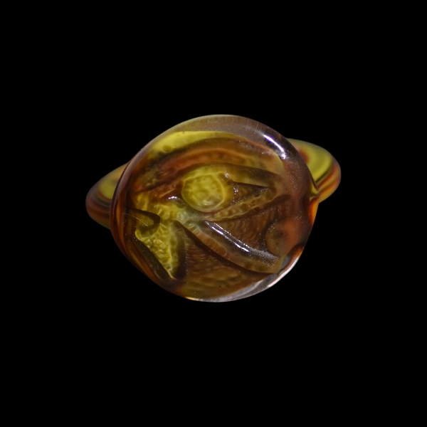 bague aus Murano-Glas eyes Ra egypt