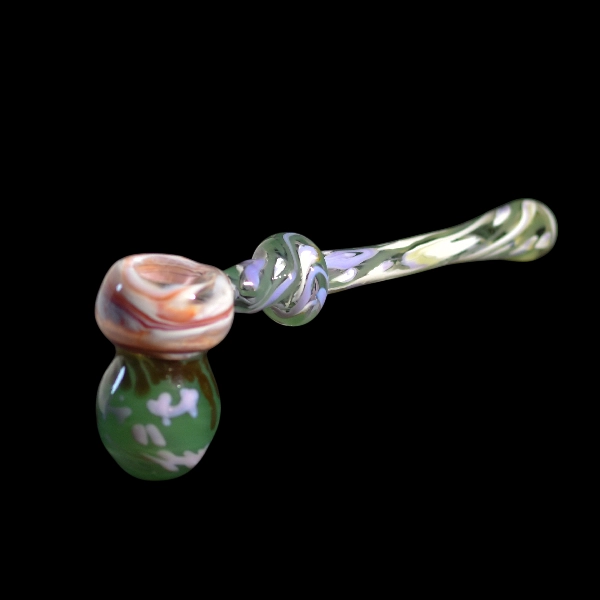 Bang en verre soufflé - modèle vaudou - Type bubbler
