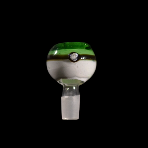 douille aus Glas pokeball green